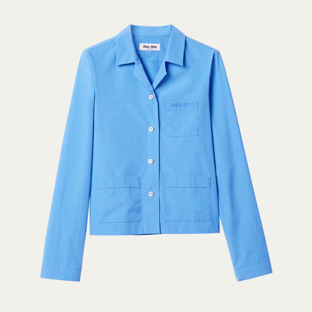 Miu Miu Women's Blue Jacket